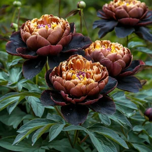 Пион Императорский Бал купить по цене от 419р. в интернет-магазине «Посадика» с доставкой почтой в в Майкопе и по всей России – [изображение №1].