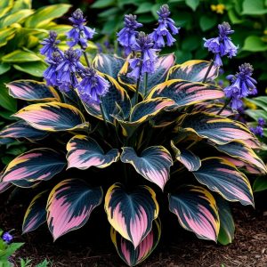 Хоста Пайн Эхо купить по цене от 699р. в интернет-магазине «Посадика» с доставкой почтой в в Майкопе и по всей России – [изображение №1].